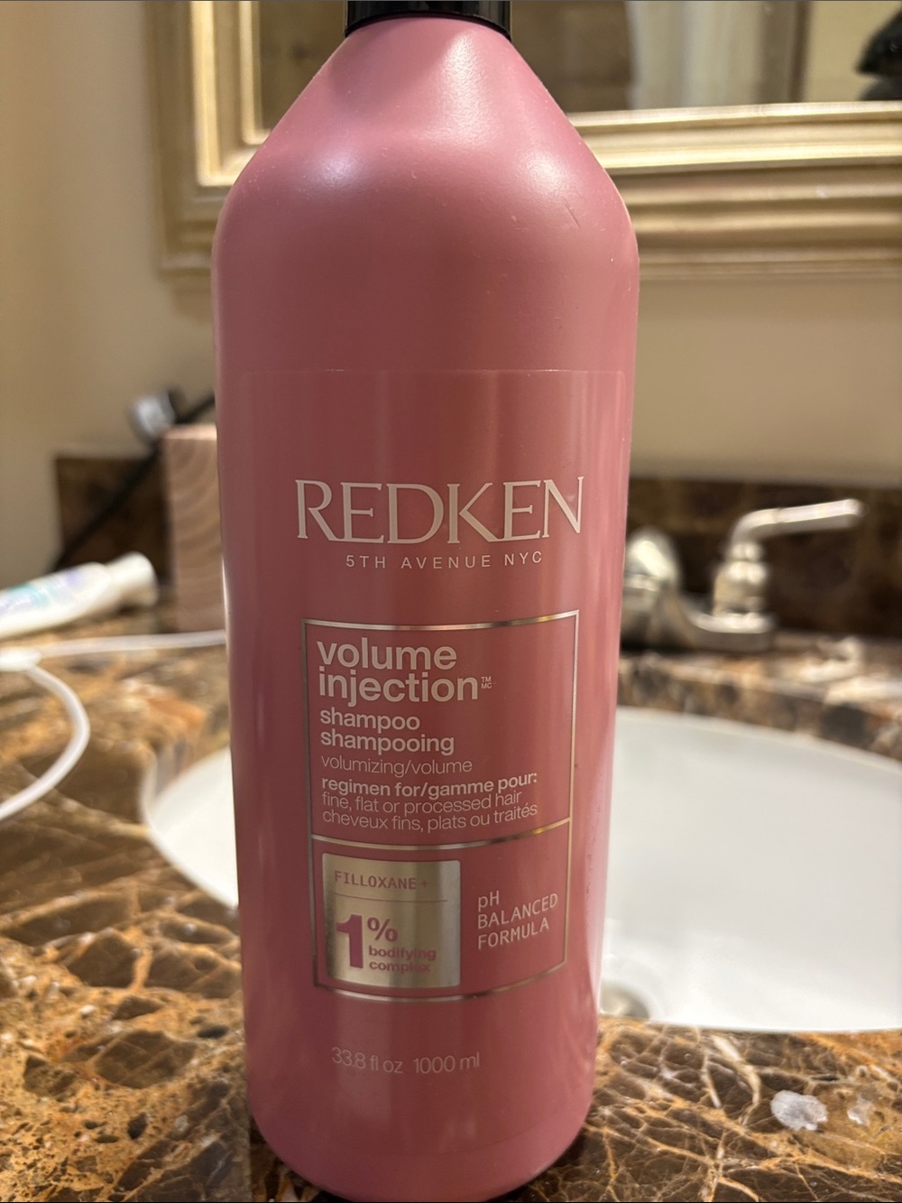 Redken Volume Injection Shampoo 1L New